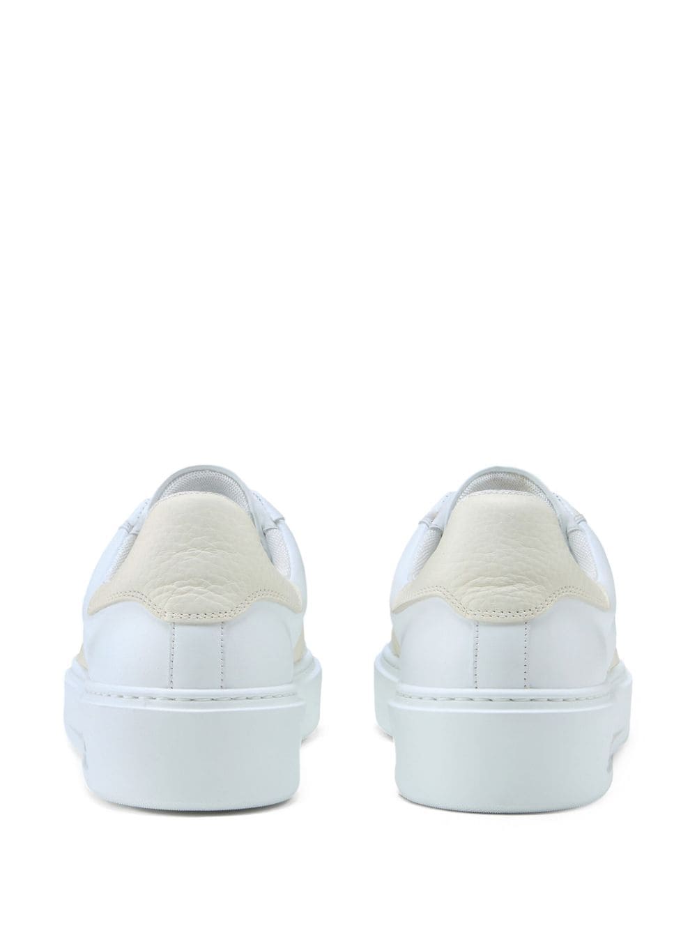 Shop Woolrich Logo-print Lace-up Sneakers In White