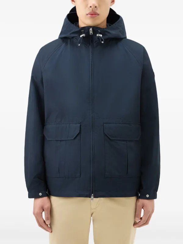 2024年最新入荷 Woolrich Cruiser FARFETCH | Blue | Jacket Hooded ブルゾン