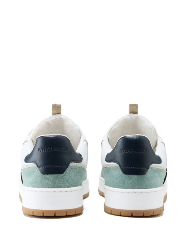 スニーカー Woolrich Sneakers Women's Chunky Court Leather Sneakers white | Woolrich US