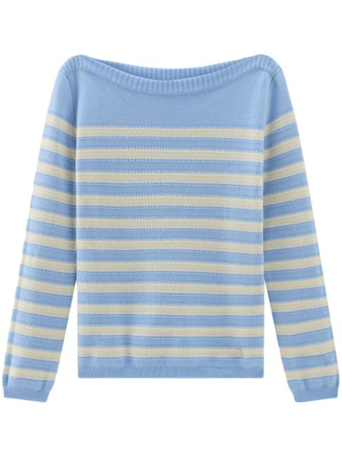 Woolrich striped cotton jumper 