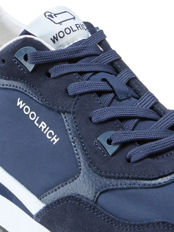 Woolrich Retro パネル スニーカー | ブルー | FARFETCH JP
