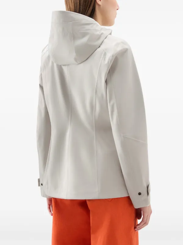 Woolrich Leavitt Hooded Jacket | Grey | FARFETCH