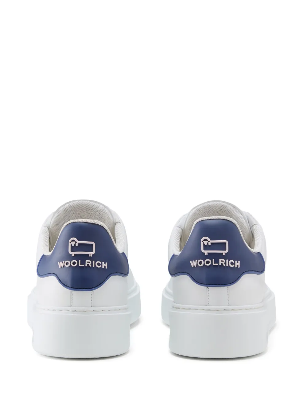 Shop Woolrich Classic Court Sneakers In White