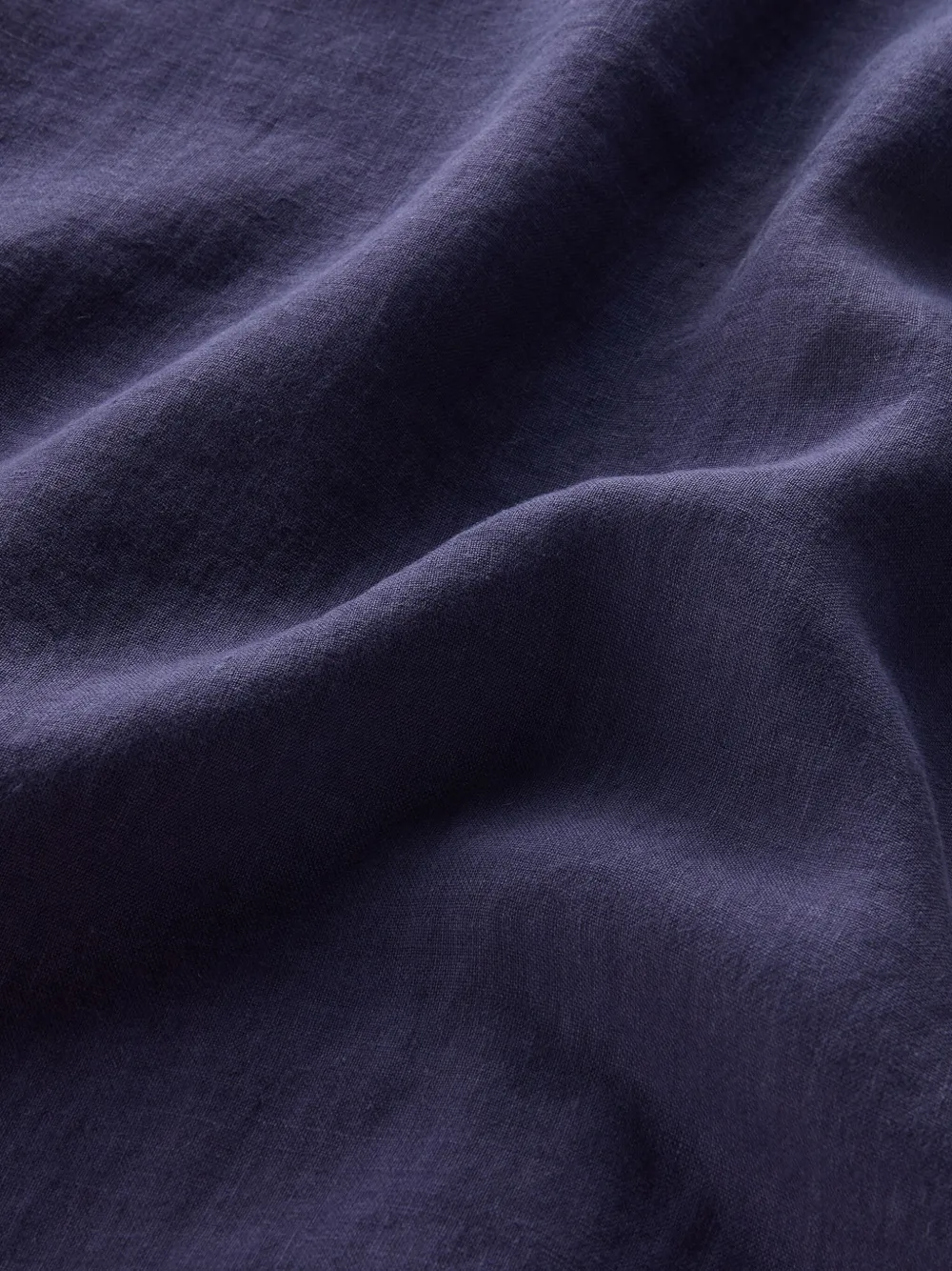 Point-Collar Linen Shirt