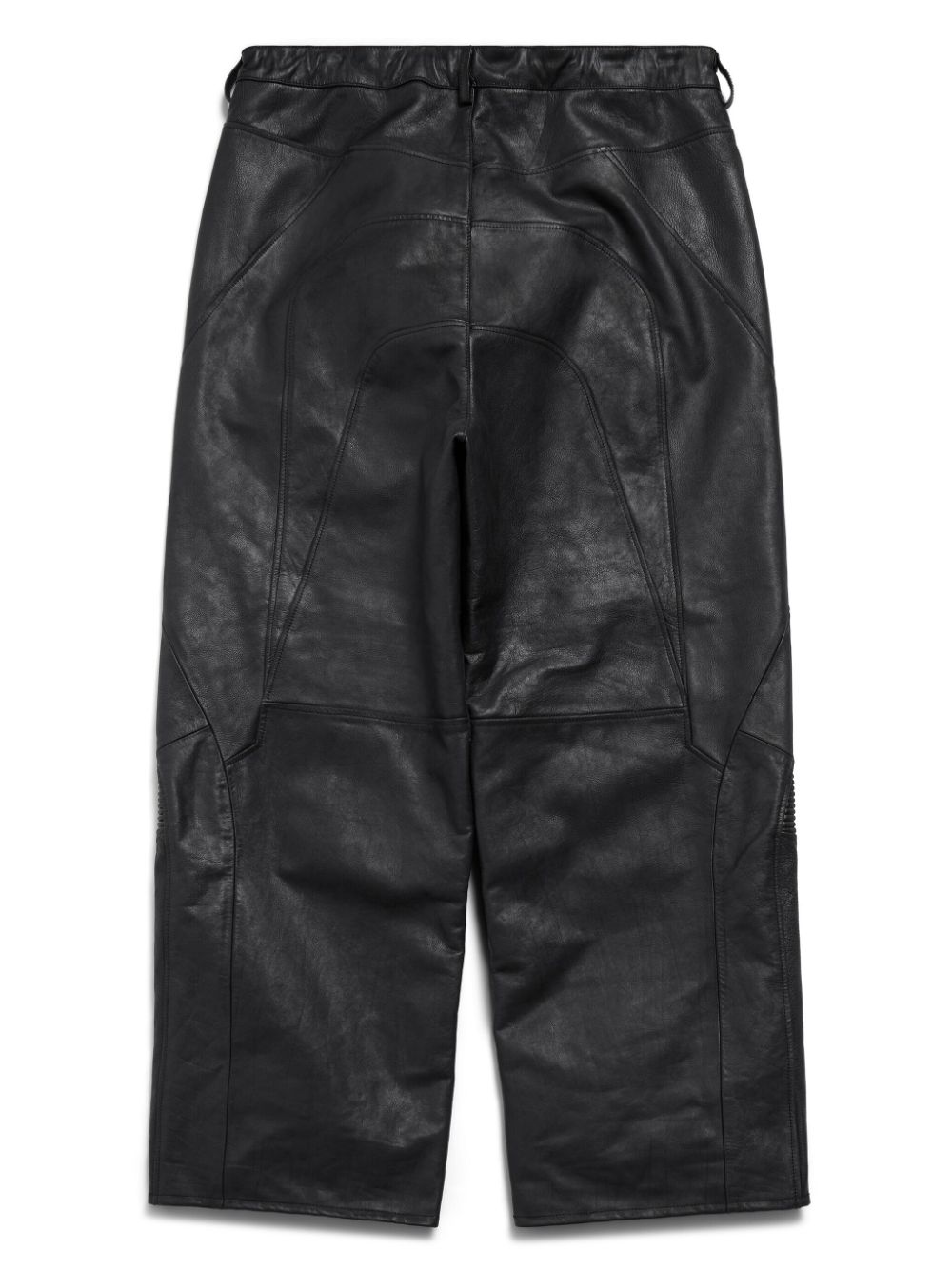 Balenciaga Ruimvallende broek met vlakken Zwart