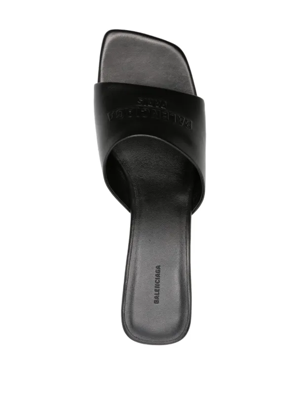 バレンシアガ Balenciaga Dutyfree Sandals Balenciaga 60mm Duty Free Sandals | Black | FARFETCH CA