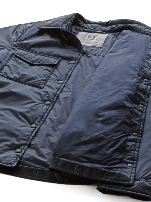 ジャケット WOOLRICH Women Jackets CFWWOU0216FRUT0573 324 Blue Woolrich Havice double-breasted Jacket | Blue | FARFETCH