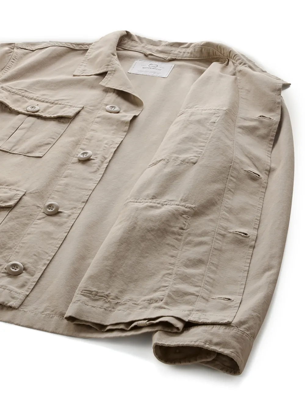Woolrich Jaqueta Safari | Neutro | FARFETCH BR Woolrich Jaqueta Safari | Neutro | FARFETCH BR