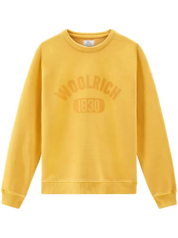 ★WOOLRICH★ロゴ コットン スウェットシャツ WOOLRICH｜【OUTDOOR LABEL】ランニング シープ スウェット