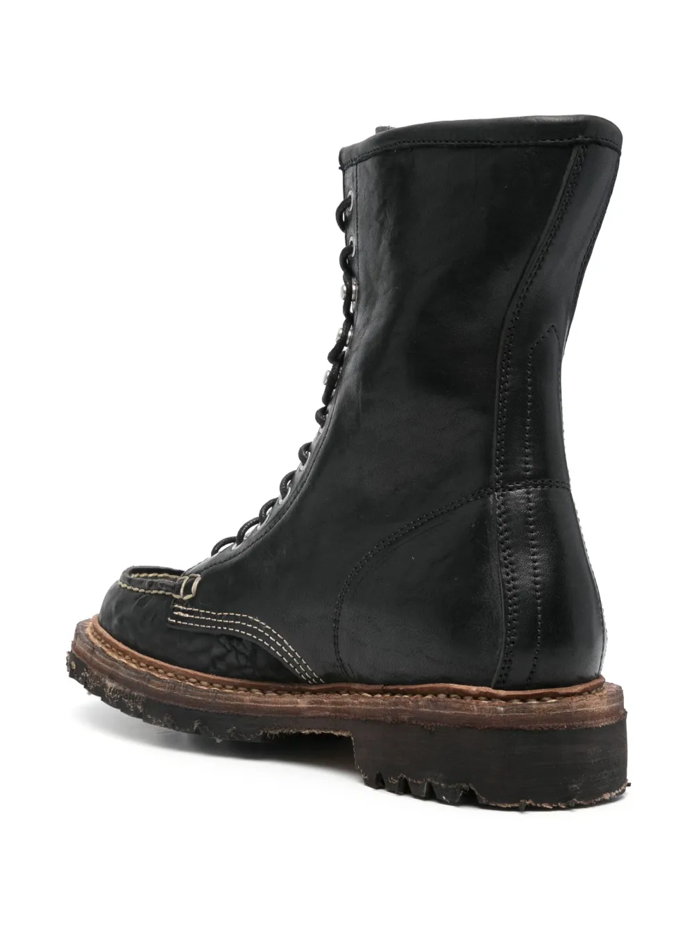 visvim Scout Moc boots Black