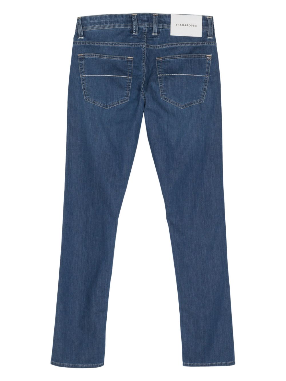 Shop Sartoria Tramarossa Leonardo Slim-cut Jeans In Blue