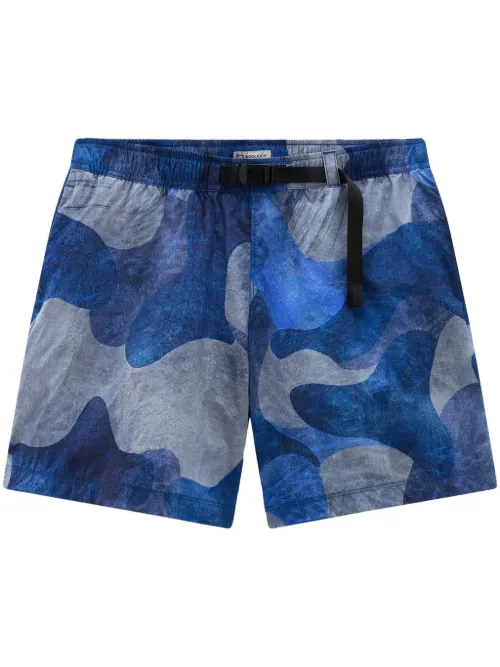 Short de sport à imprimé camouflage - Woolrich - Modalova