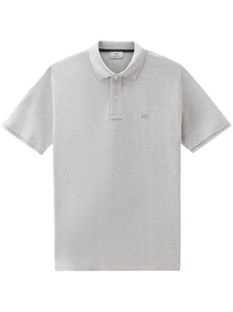 Woolrich Poloshirt met geborduurd logo