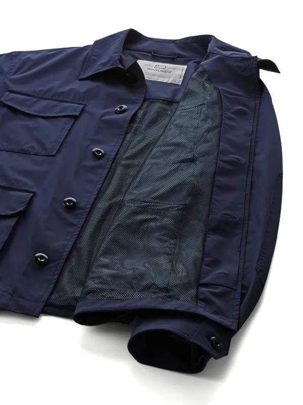Woolrich Field Shirt Jacket | Blue | FARFETCH