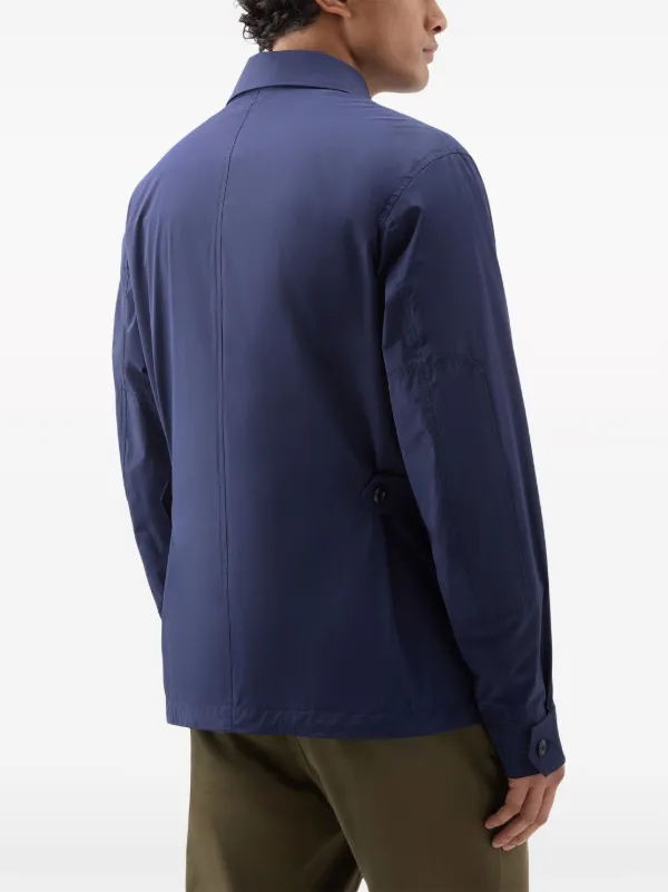 Woolrich Field Shirt Jacket | Blue | FARFETCH