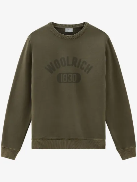 Woolrich logo-print cotton sweatshirt