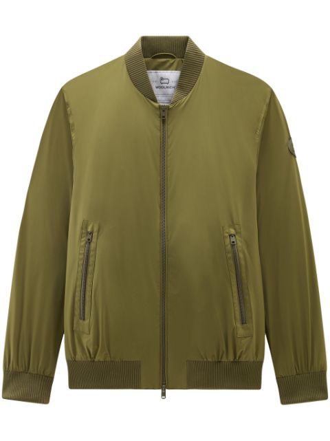 Woolrich matte-finish bomber jacket