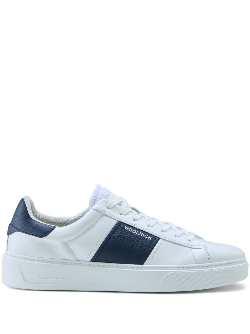 Shop Woolrich Classic Court Sneakers In White