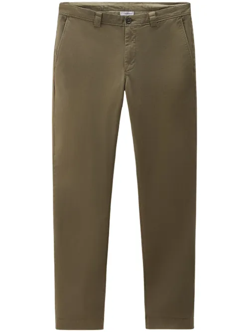 Pantalon chino à logo brodé - Woolrich - Modalova