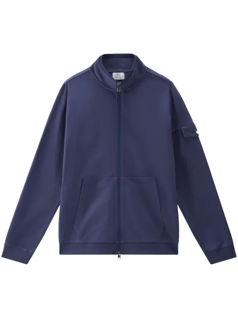 Woolrich zip-up cotton track jacket