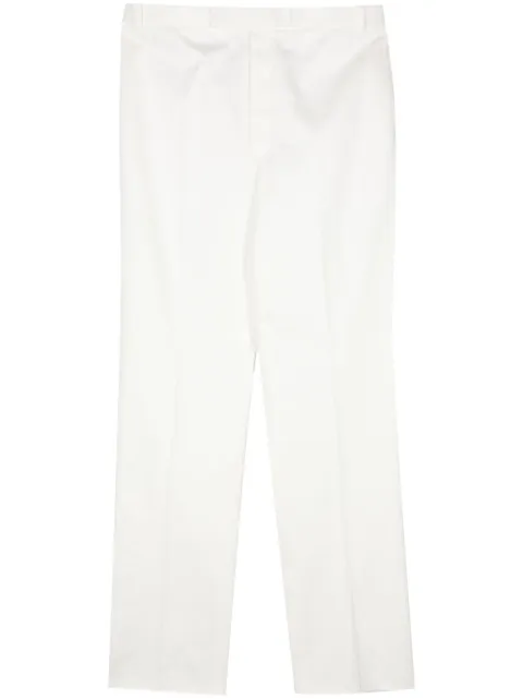 Thom Browne mid-rise straight-leg trousers