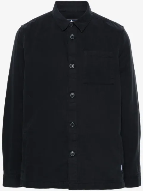 Barbour logo-tag cotton shirt