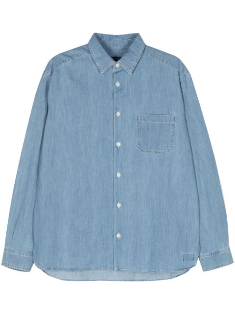 A.P.C. chambray cotton shirt Men