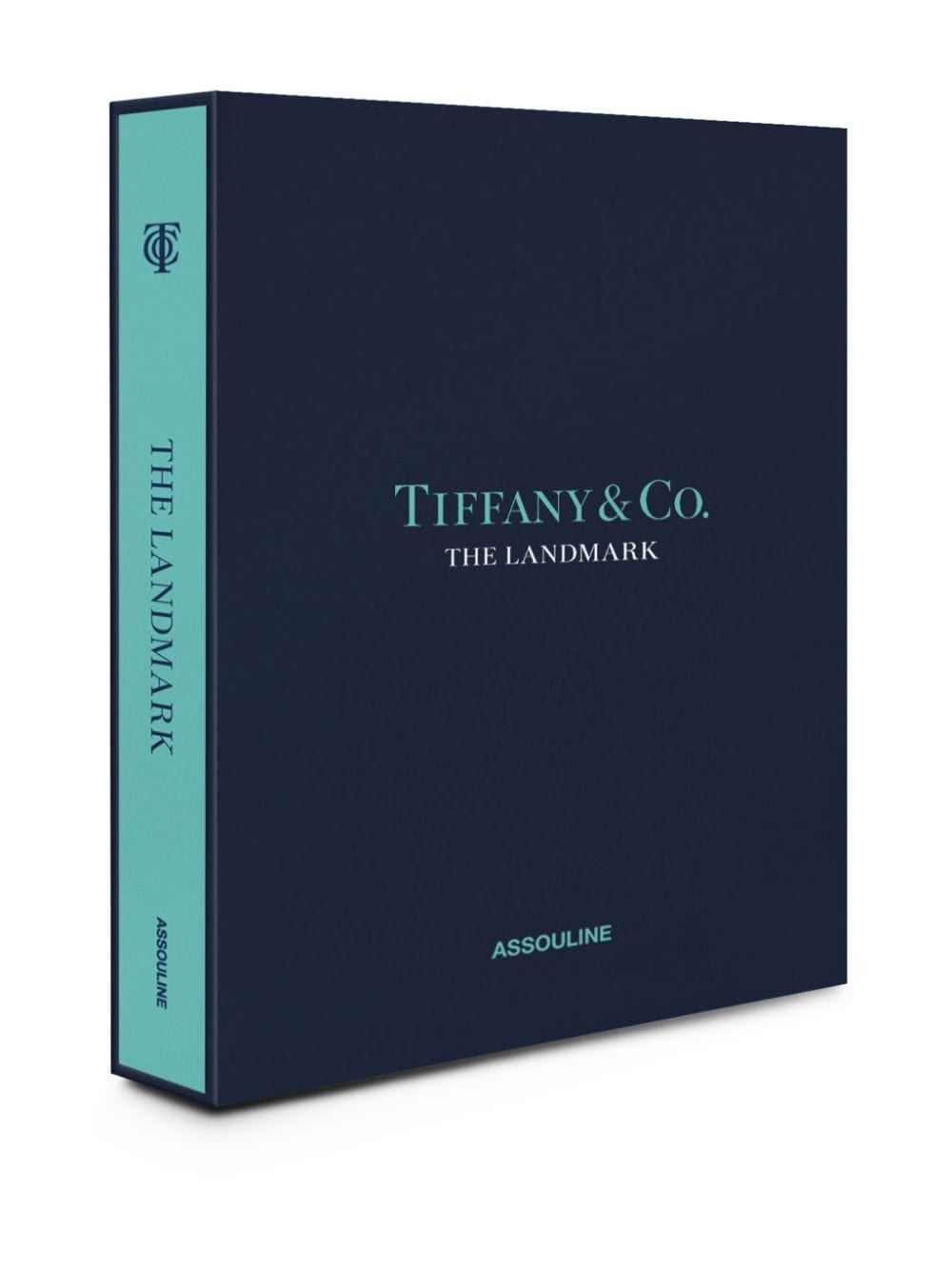 Shop Assouline Tiffany & Co The Landmark Hardcover Book In Blue