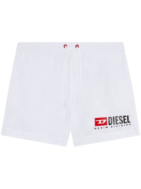 Diesel logo-print swim shorts 