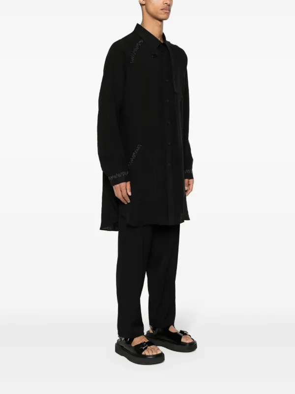 Yohji Yamamoto 90年代 長袖リネンシャツ MJ-B53-460 楽天市場】リネン シャツ（ブランドヨウジ ヤマモト）（メンズ