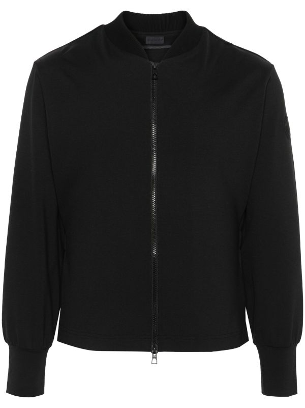 Moncler logo-appliqué Zipped Cardigan - Farfetch