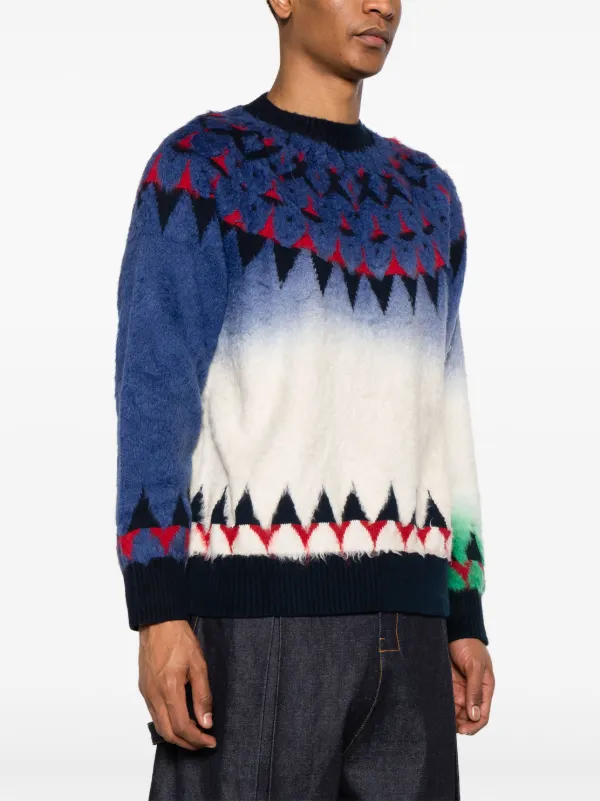 トップス sakai Bandana Jacquard Knit Pullover Kapital Bandana Sweater | H. Lorenzo