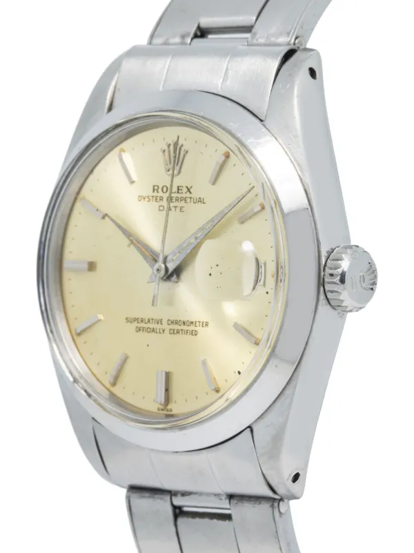 Oyster perpetual shop 34mm white