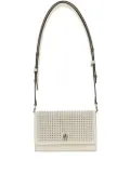 Alexander McQueen small The Biker Skull shoulder bag - White