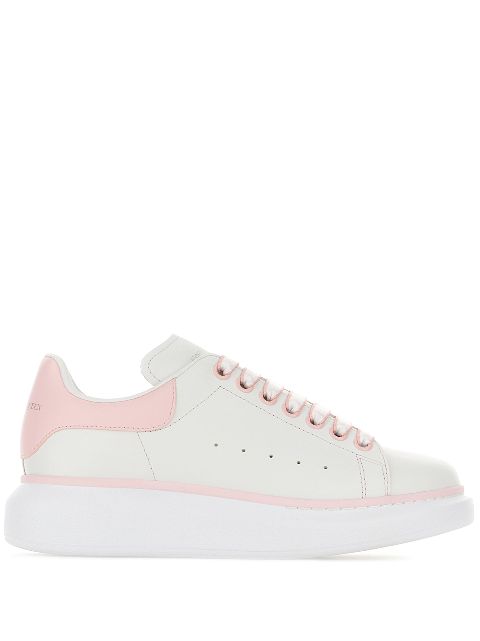 Alexander McQueen Oversized chunky leather sneakers Women