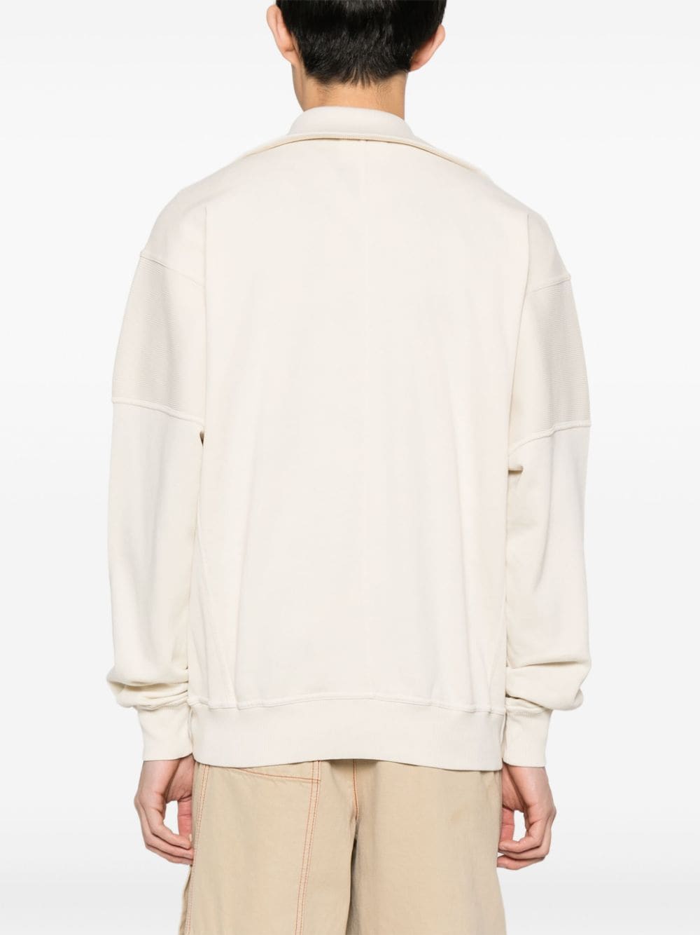 Shop Marant Preston Cotton Sweatshirt In Neutrals