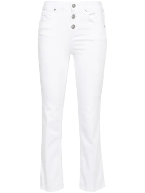 LIU JO high-waisted bootcut trousers