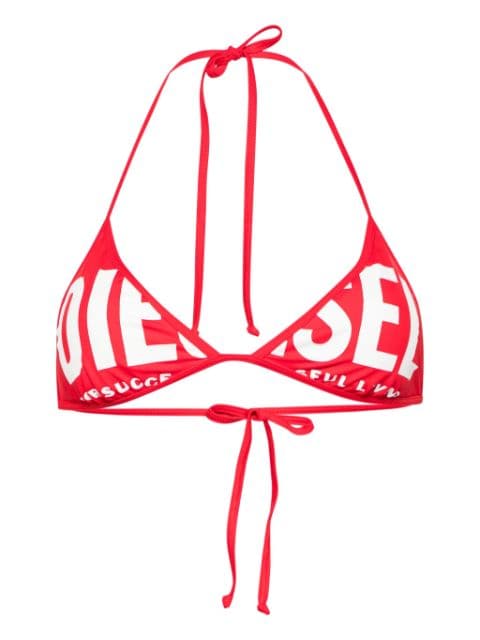 Diesel Sees triangle bikini top