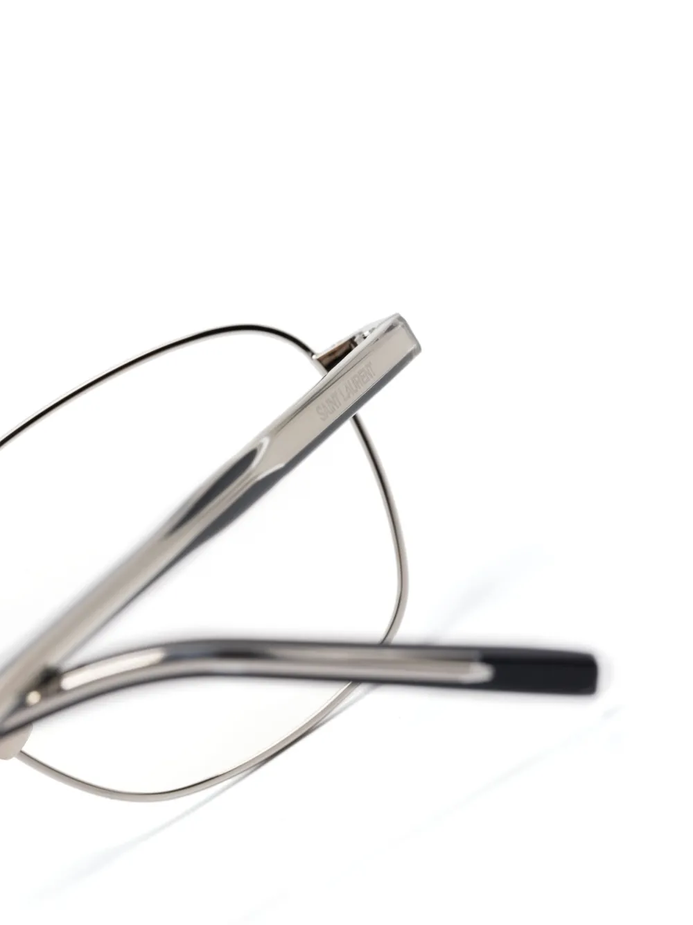 Saint Laurent Square-frame Glasses In Black