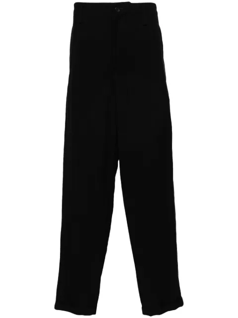 Yohji Yamamoto tapered-leg trousers