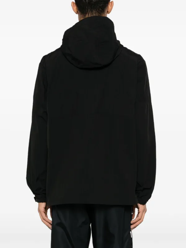 【極美品】モンクレール JOLY ジャケット メンズ サイズ2 Moncler Joly logo-embroidered Hooded Jacket | Black | FARFETCH