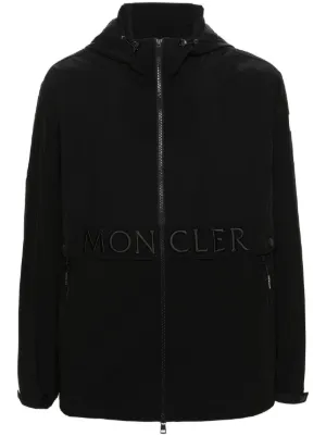 Givenchy Logo Tape Zipped Jacket | Black | FARFETCH