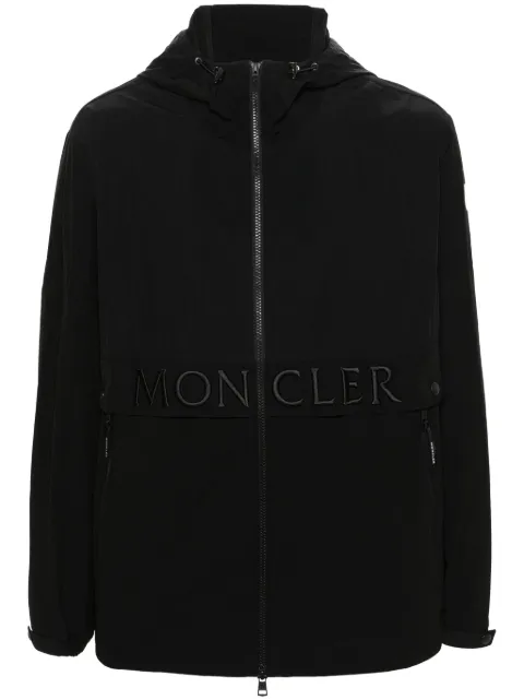 Moncler chamarra Joly con logo bordado y capucha