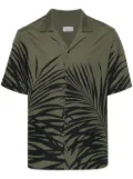 Moncler graphic-print cotton shirt - Green