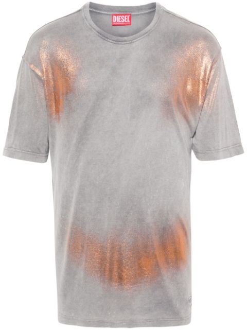 Diesel T-BuxT glitter-detail T-shirt Women