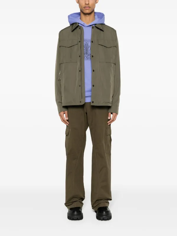 Moncler Frema シャツジャケット | グリーン | FARFETCH JP