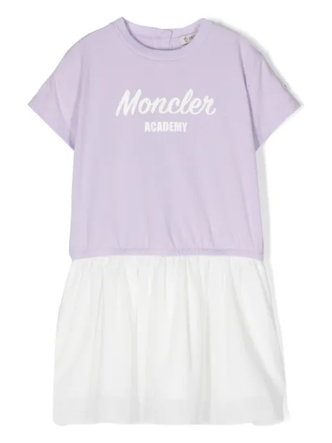 Moncler Enfant logo-print dress