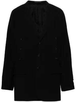 Issey Miyake プリーツ ロングコート | ブラック | FARFETCH JP