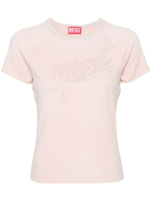 Diesel T-Vincie rhinestone-embellished T-shirt Women