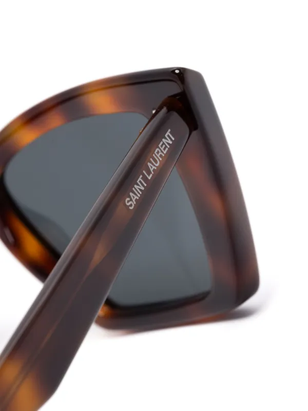 Saint Laurent Eyewear butterfly-frame Sunglasses | Brown  display picture 2